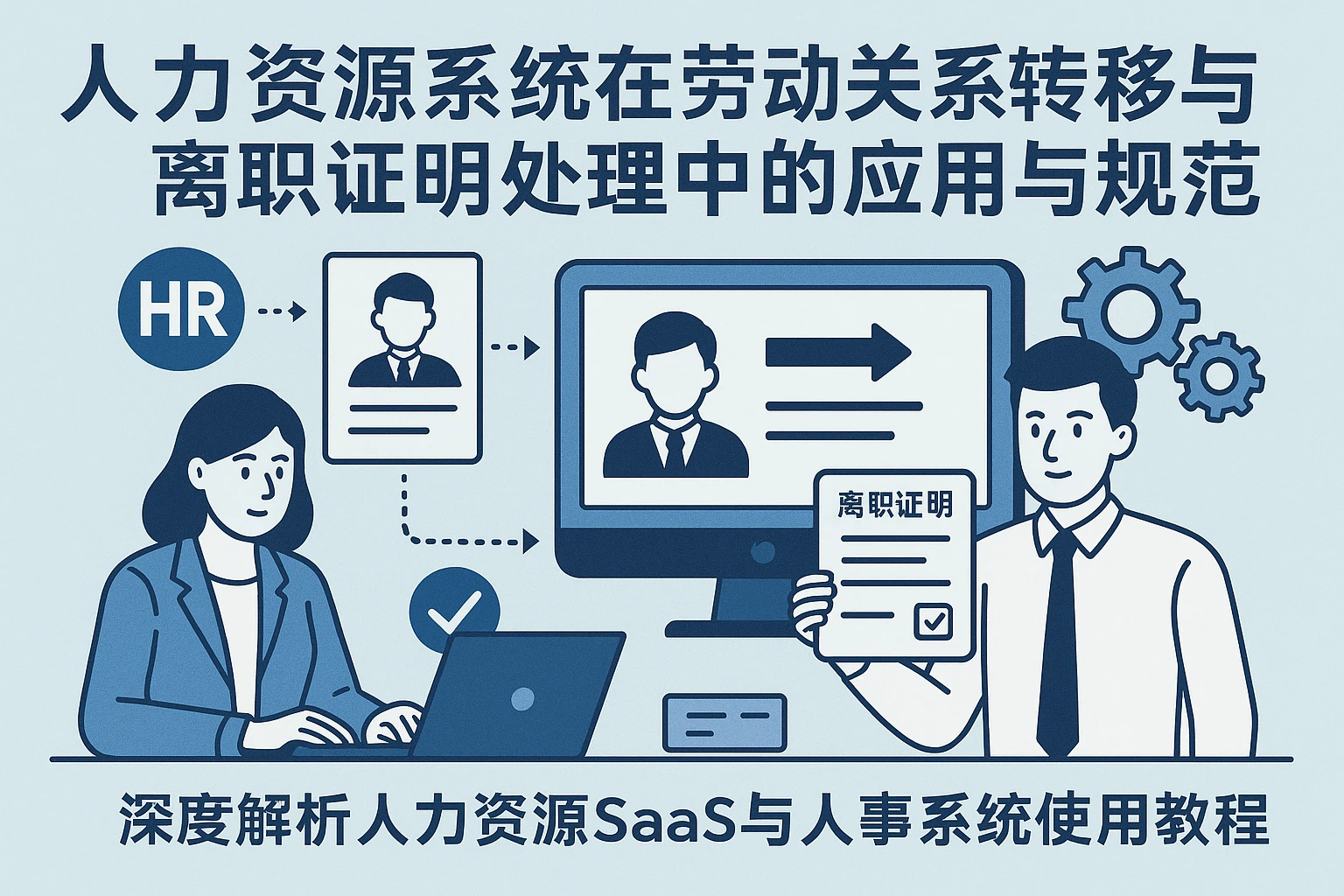 人力资源系统在劳动关系转移与离职证明处理中的应用与规范——深度解析人力资源SaaS与人事系统使用教程