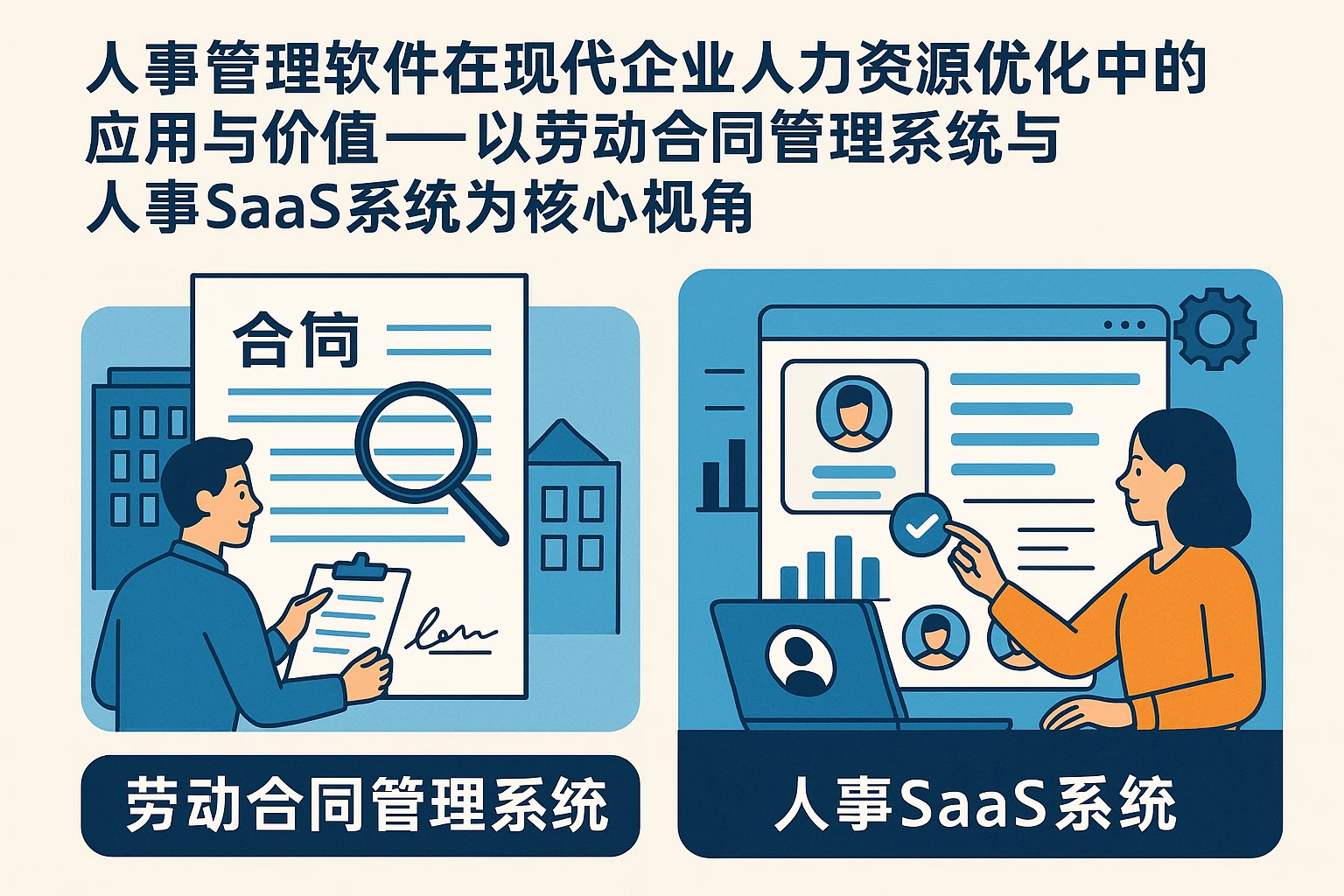 人事管理软件在现代企业人力资源优化中的应用与价值——以劳动合同管理系统与人事SaaS系统为核心视角