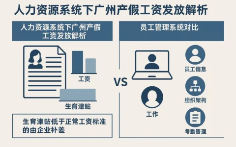 人力资源系统下广州产假工资发放解析与员工管理系统对比