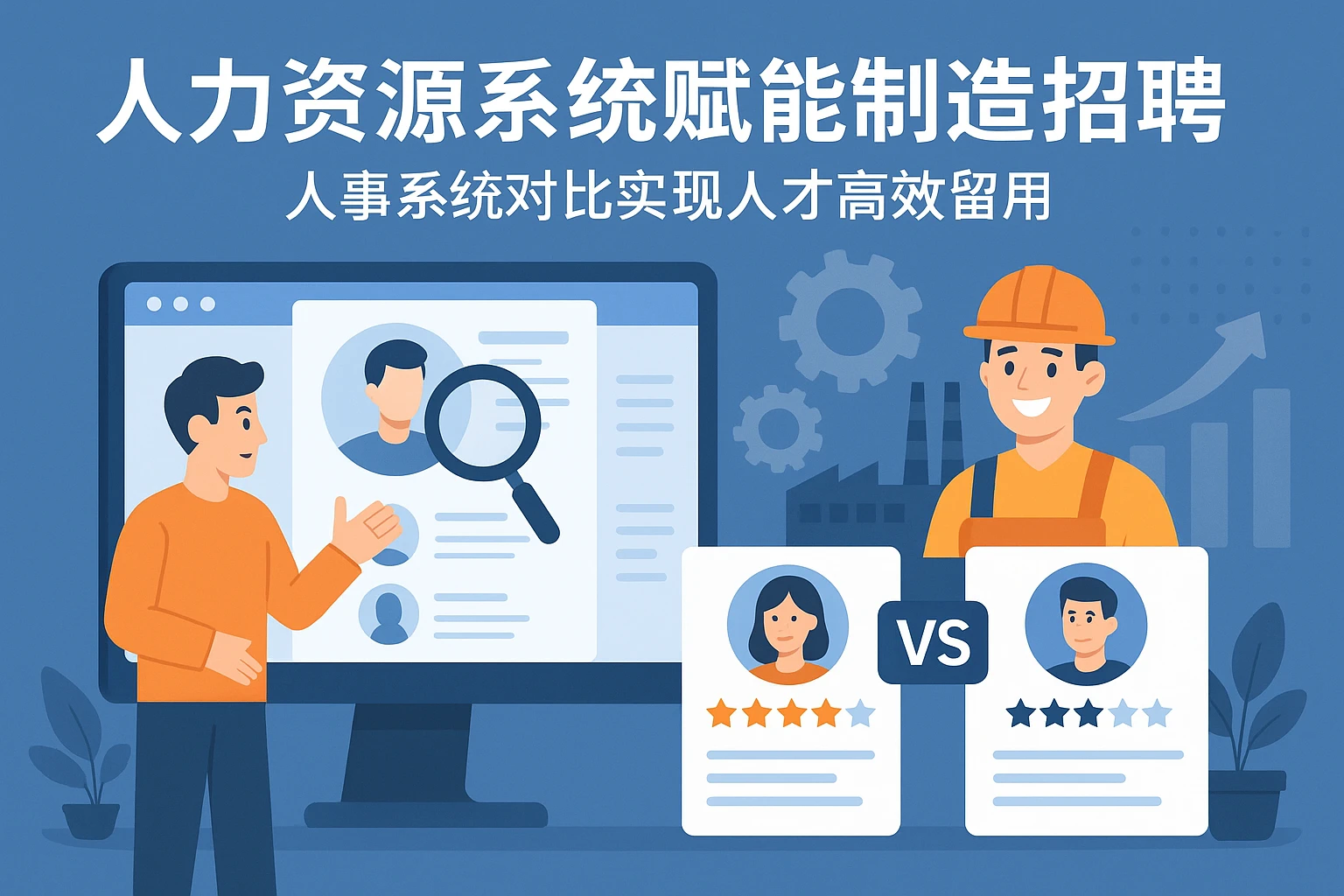 人力资源系统赋能制造业招聘——人事系统对比实现人才高效留用