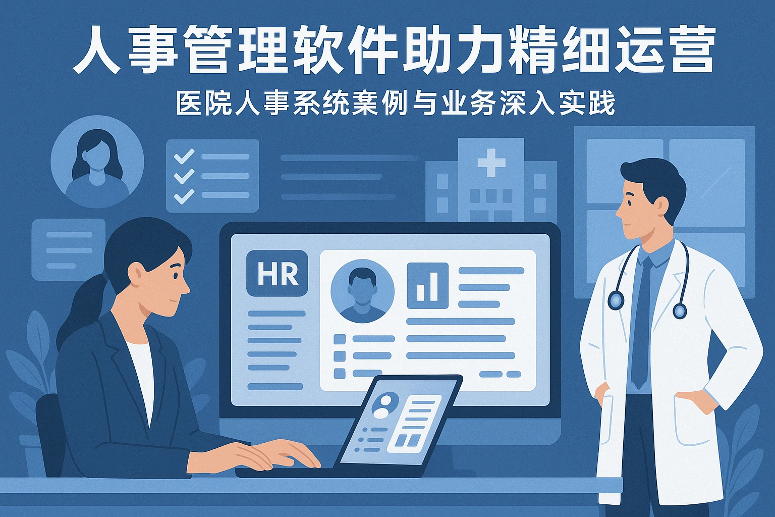 人事管理软件助力精细运营：医院人事系统案例与业务深入实践