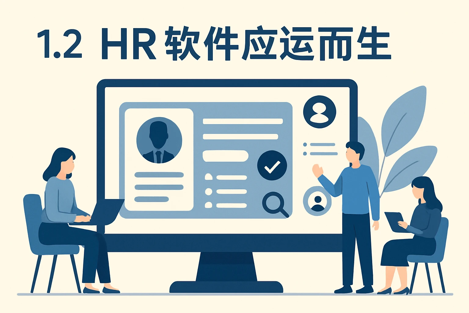 1.2 人力资源软件应运而生