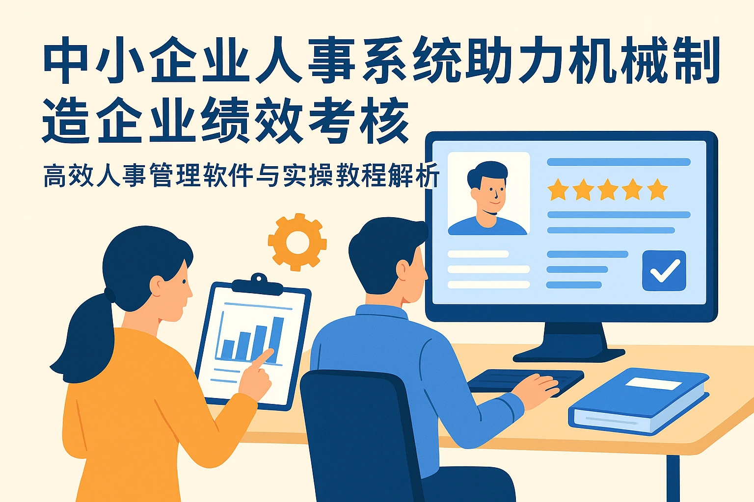 中小企业人事系统助力机械制造企业绩效考核——高效人事管理软件与实操教程解析
