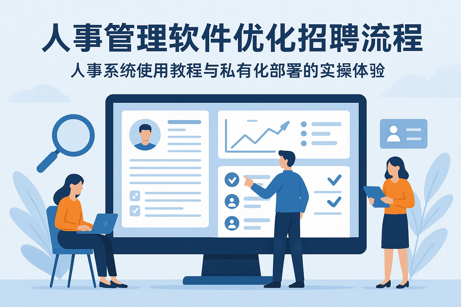 人事管理软件优化招聘流程——人事系统使用教程与私有化部署的实操体验