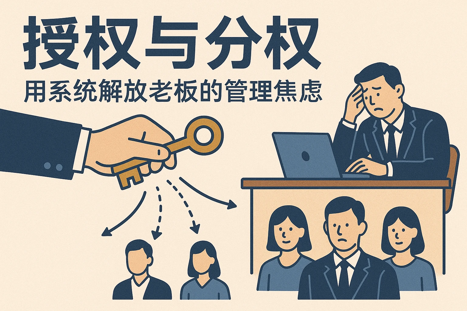 授权与分权——用系统解放老板的管理焦虑