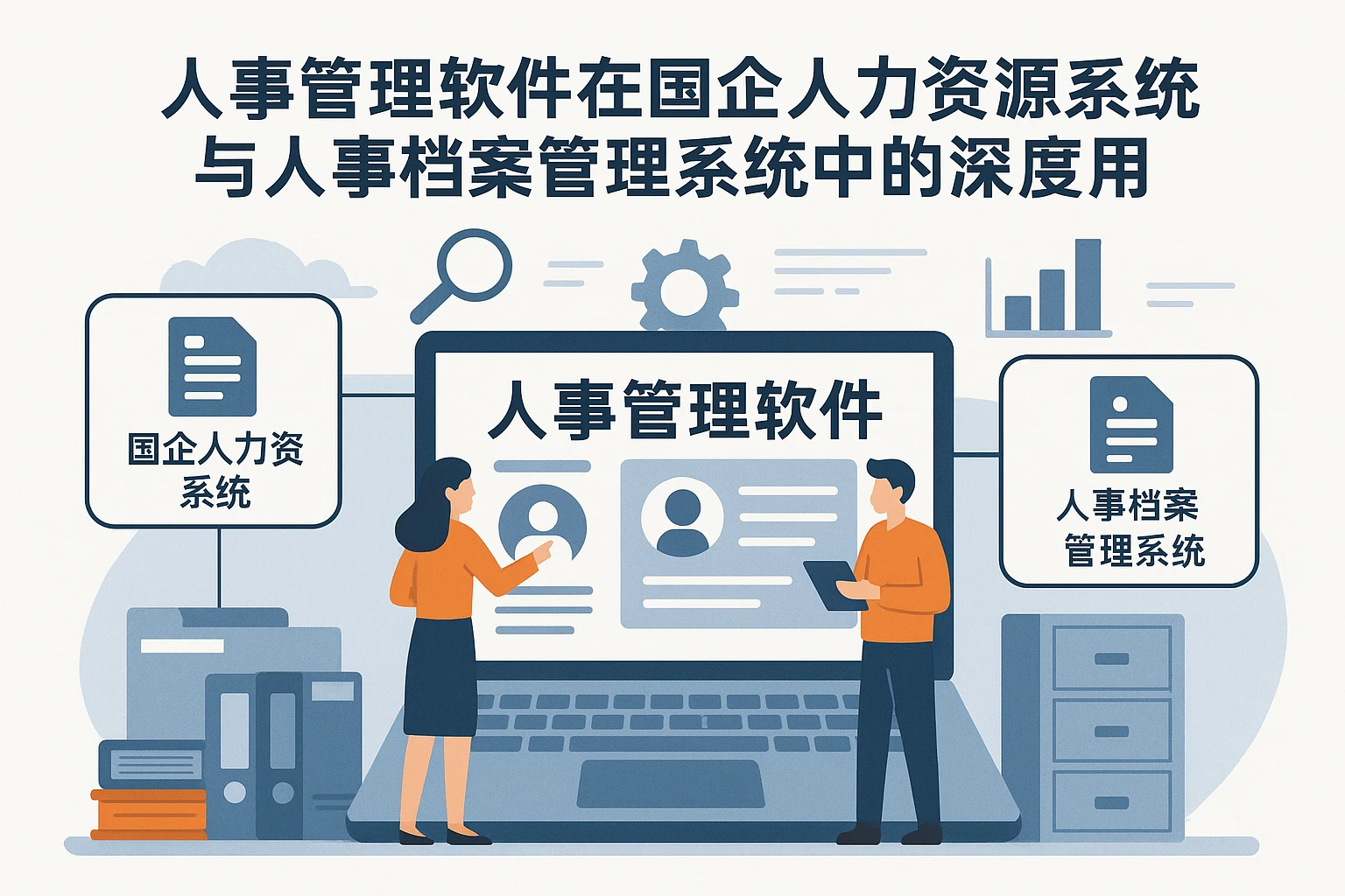 人事管理软件在国企人力资源系统与人事档案管理系统中的深度应用