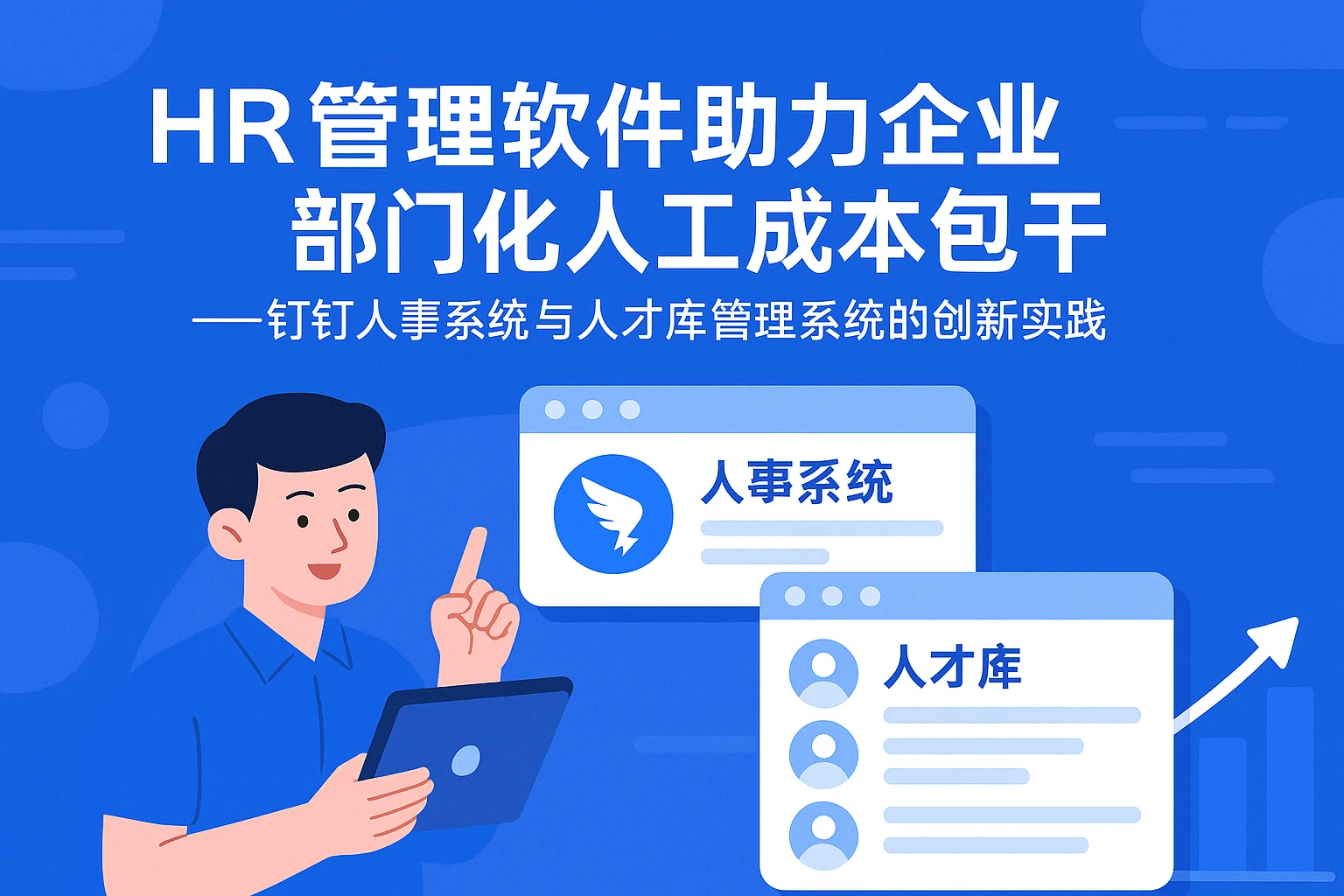 HR管理软件助力企业部门化人工成本包干——钉钉人事系统与人才库管理系统的创新实践