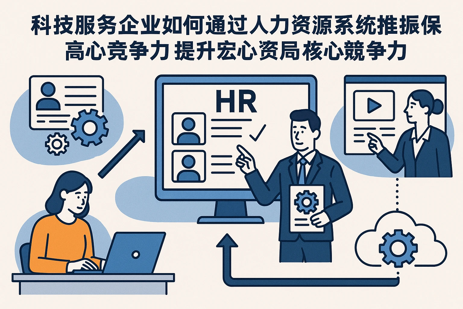 技术服务型企业如何通过人力资源系统与培训服务提升核心竞争力——聚焦人事系统与人力资源云系统的价值
