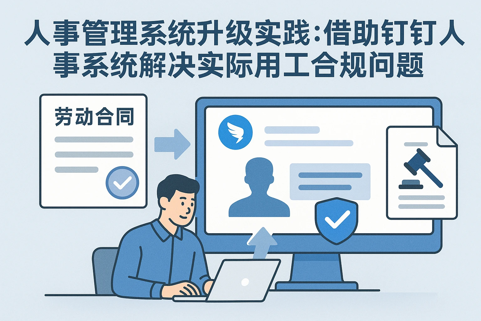 人事管理系统升级实践：借助钉钉人事系统解决实际用工合规问题
