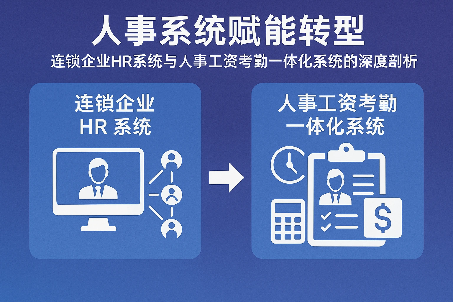 人事系统赋能转型：连锁企业HR系统与人事工资考勤一体化系统的深度剖析