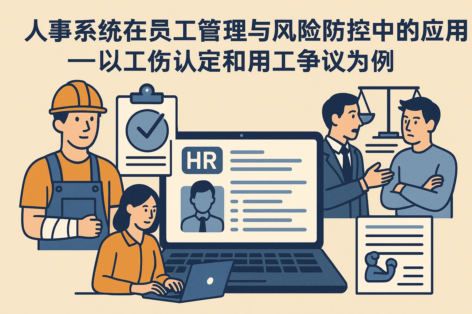 人事系统在员工管理与风险防控中的应用——以工伤认定和用工争议为例