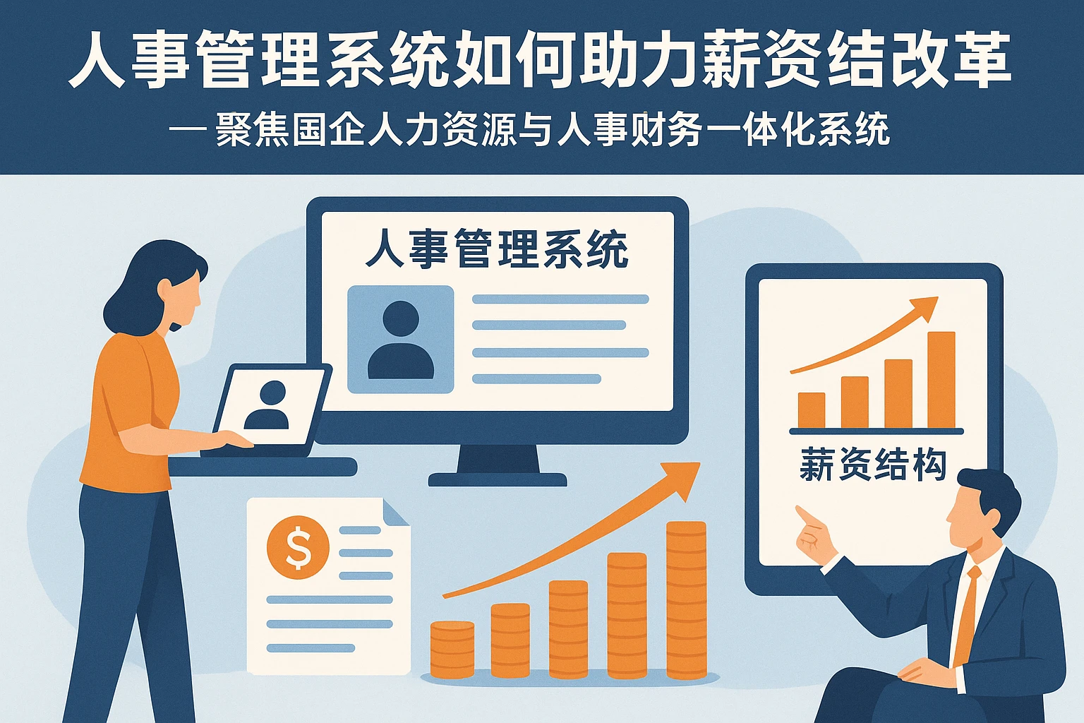 人事管理系统如何助力薪资结构改革——聚焦国企人力资源与人事财务一体化系统