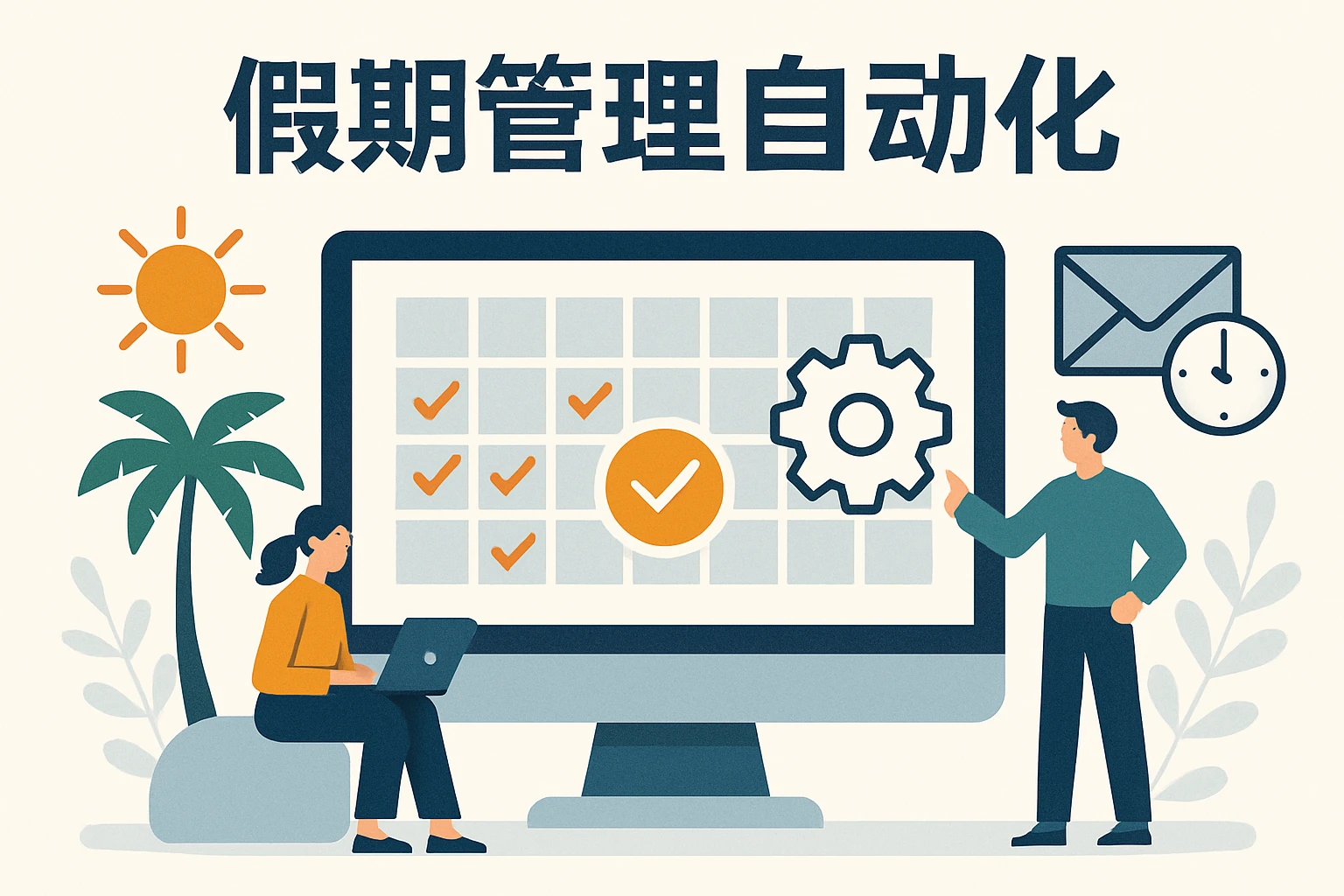 假期管理自动化