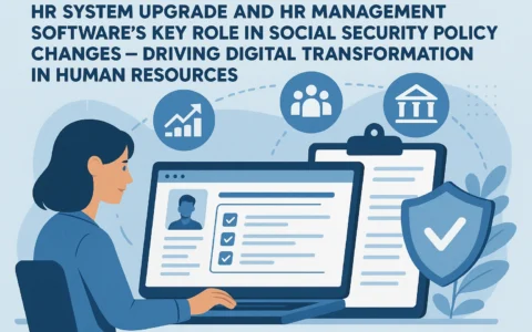 人事系统升级与HR管理软件在社保政策变动中的关键作用——助力人力资源数字化转型