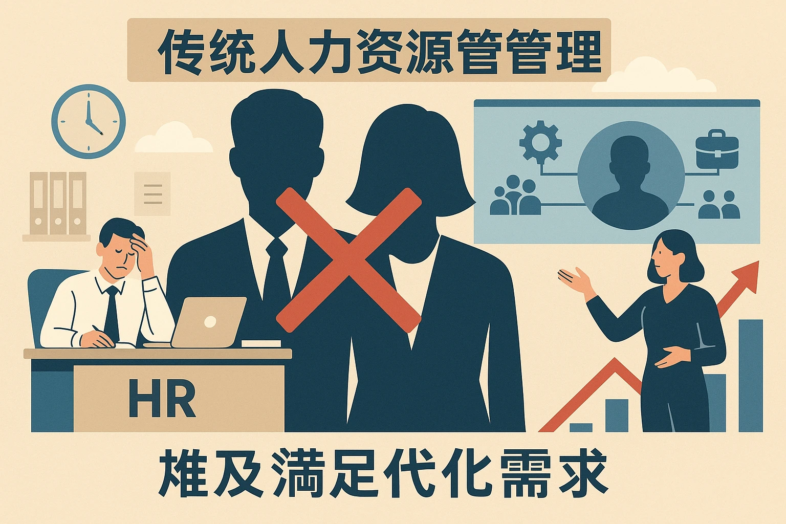 人力资源传统管理难以满足现代需求