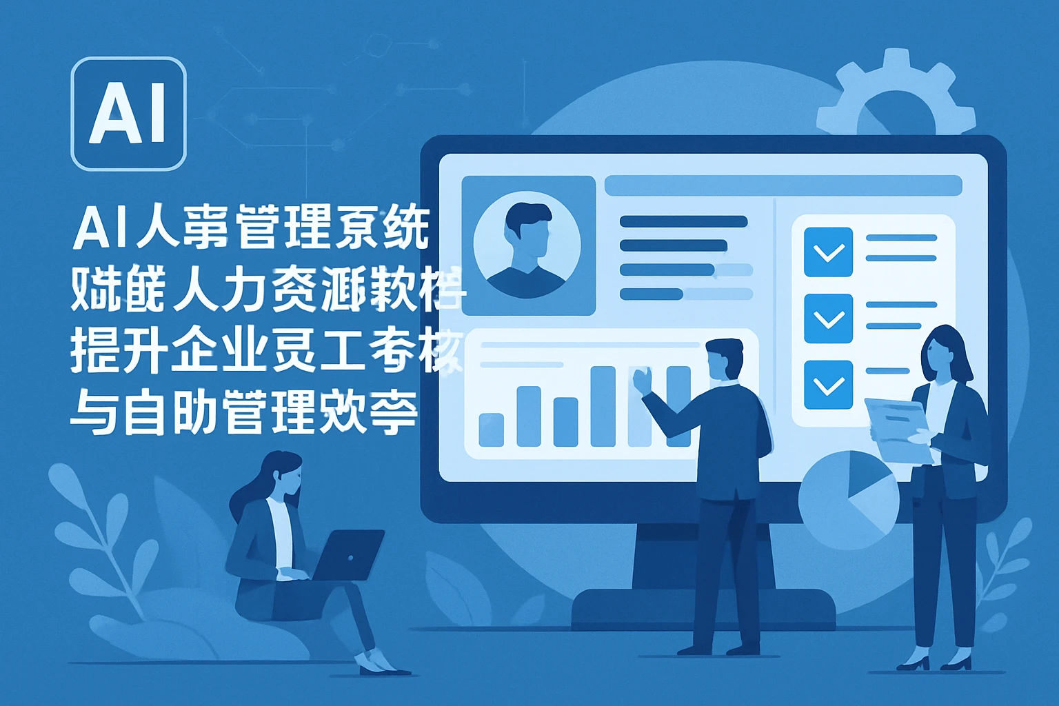 AI人事管理系统赋能人力资源软件，提升企业员工考核与自助管理效率