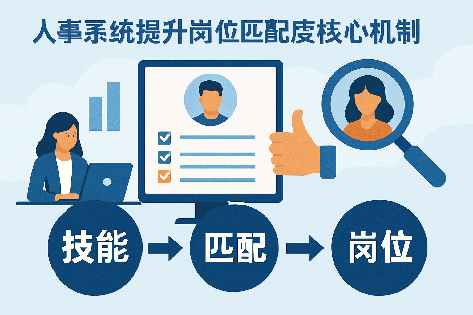 人事系统提升岗位匹配度的核心机制