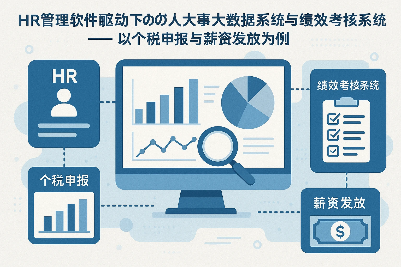 HR管理软件驱动下的人事大数据系统与绩效考核系统深度解析 —— 以个税申报与薪资发放为例