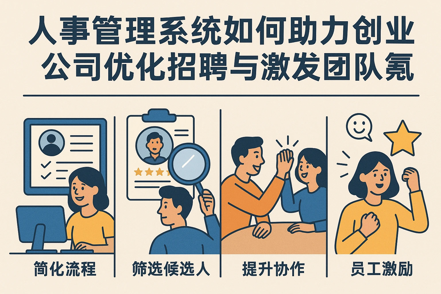 人事管理系统如何助力创业公司优化招聘与激发团队氛围