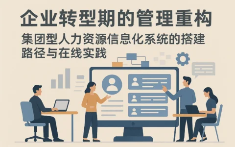 企业转型期的管理重构：集团型人力资源信息化系统的搭建路径与在线实践