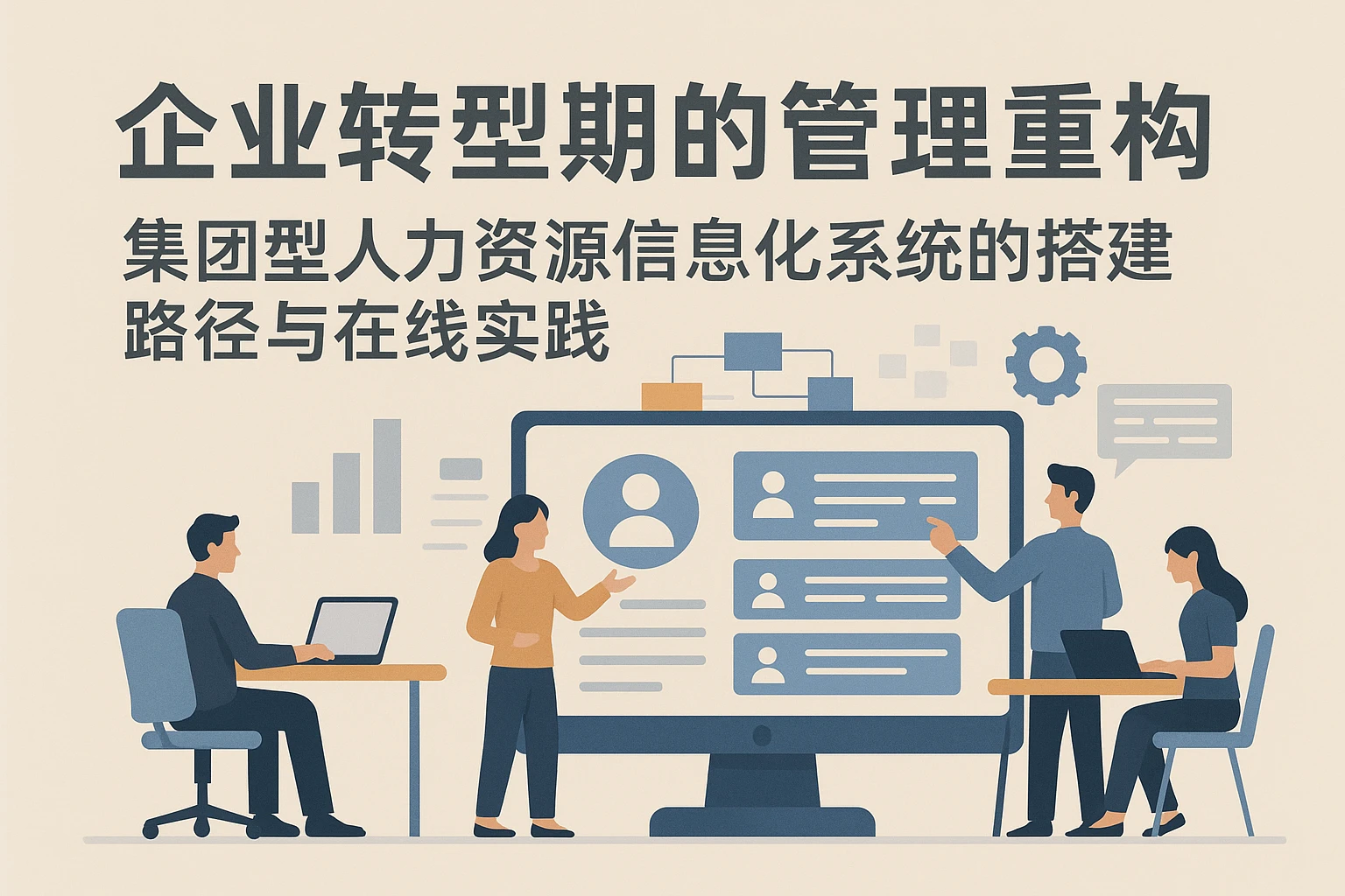 企业转型期的管理重构：集团型人力资源信息化系统的搭建路径与在线实践