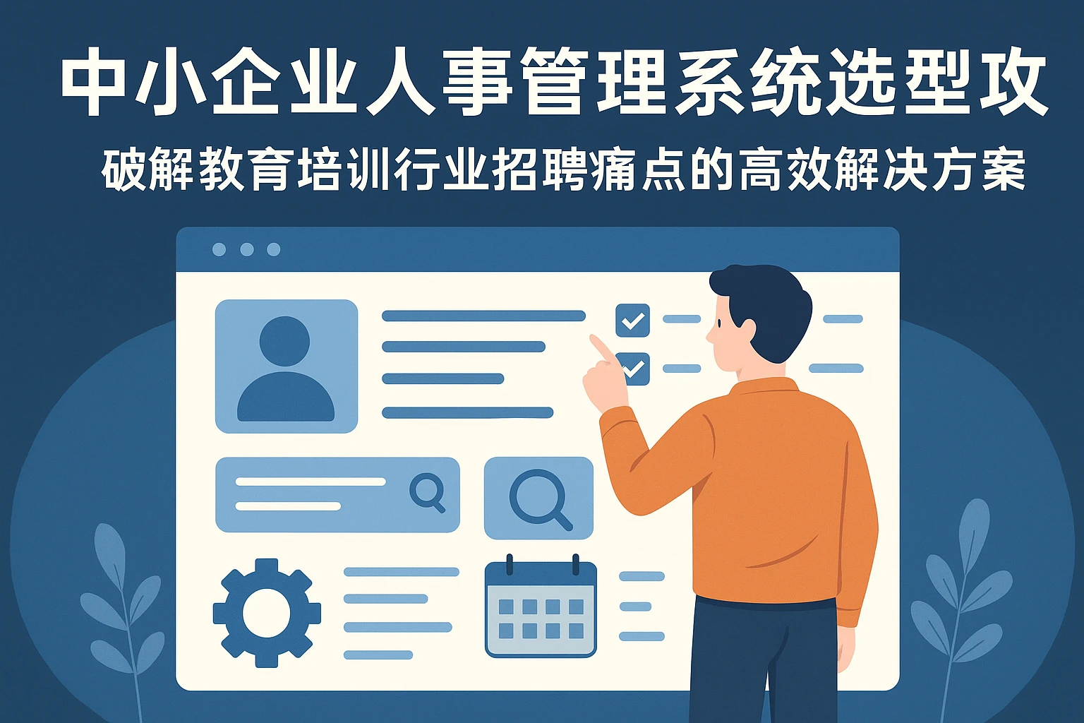 中小企业人事管理系统选型攻略：破解教育培训行业招聘痛点的高效解决方案