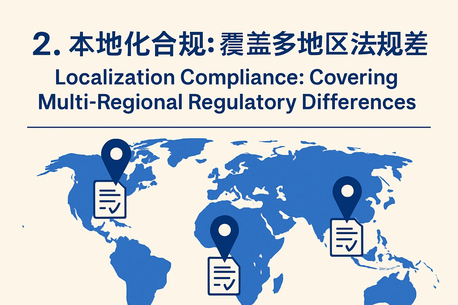 2. 本地化合规：覆盖多地区法规差异