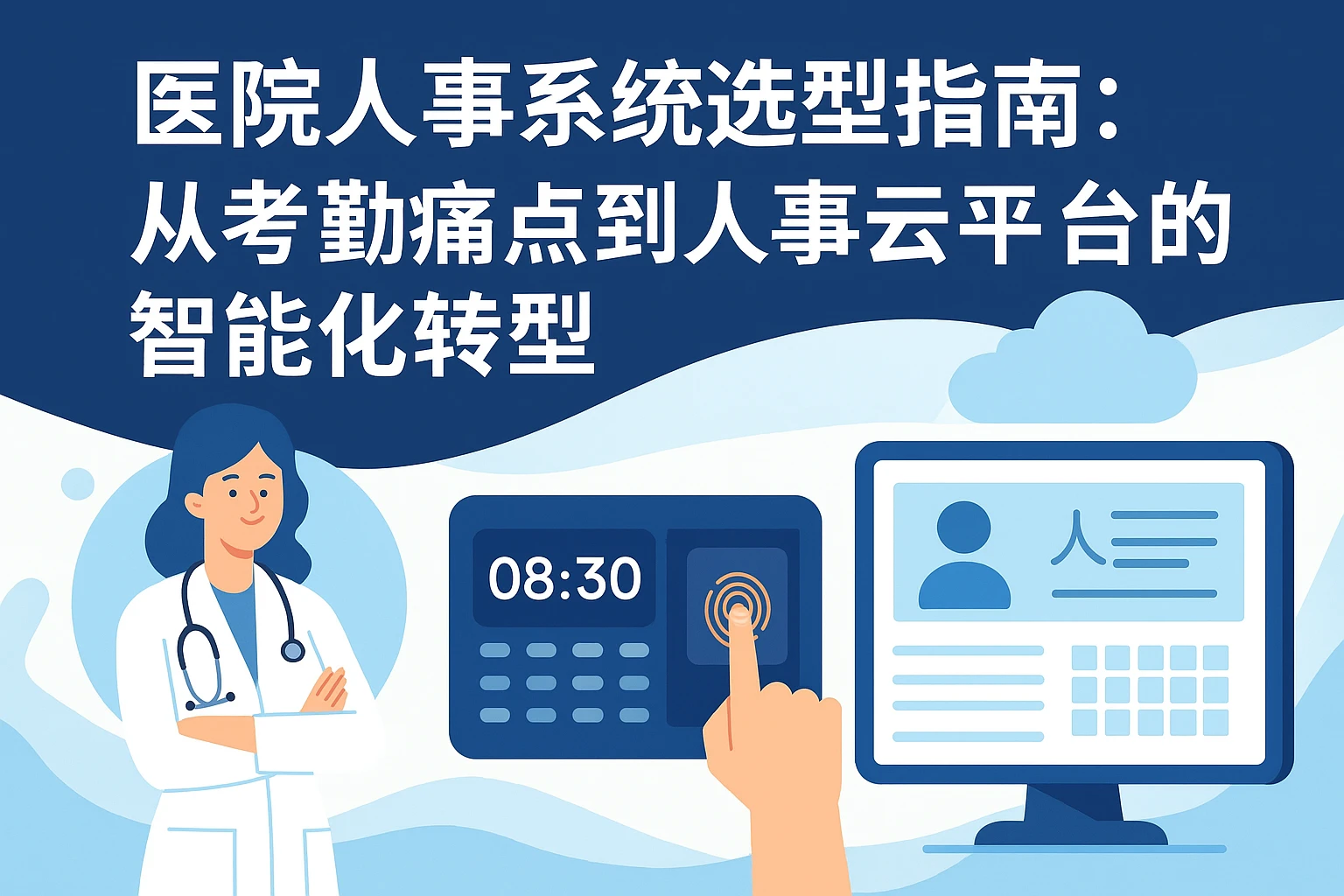 医院人事系统选型指南：从考勤痛点到人事云平台的智能化转型