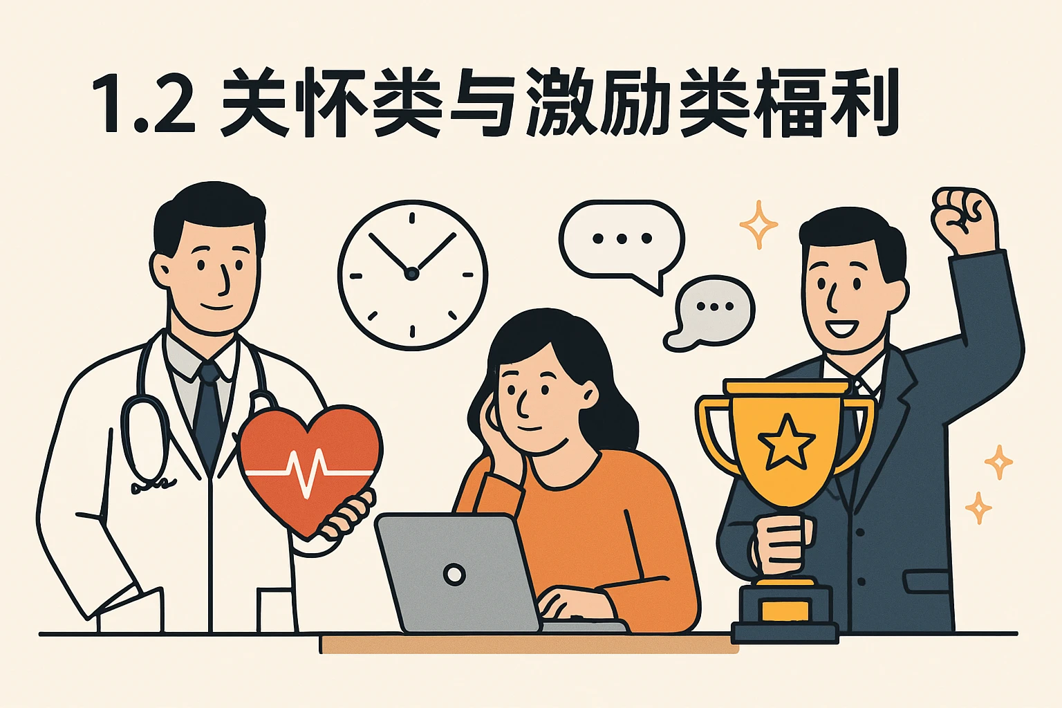 1.2 关怀类与激励类福利