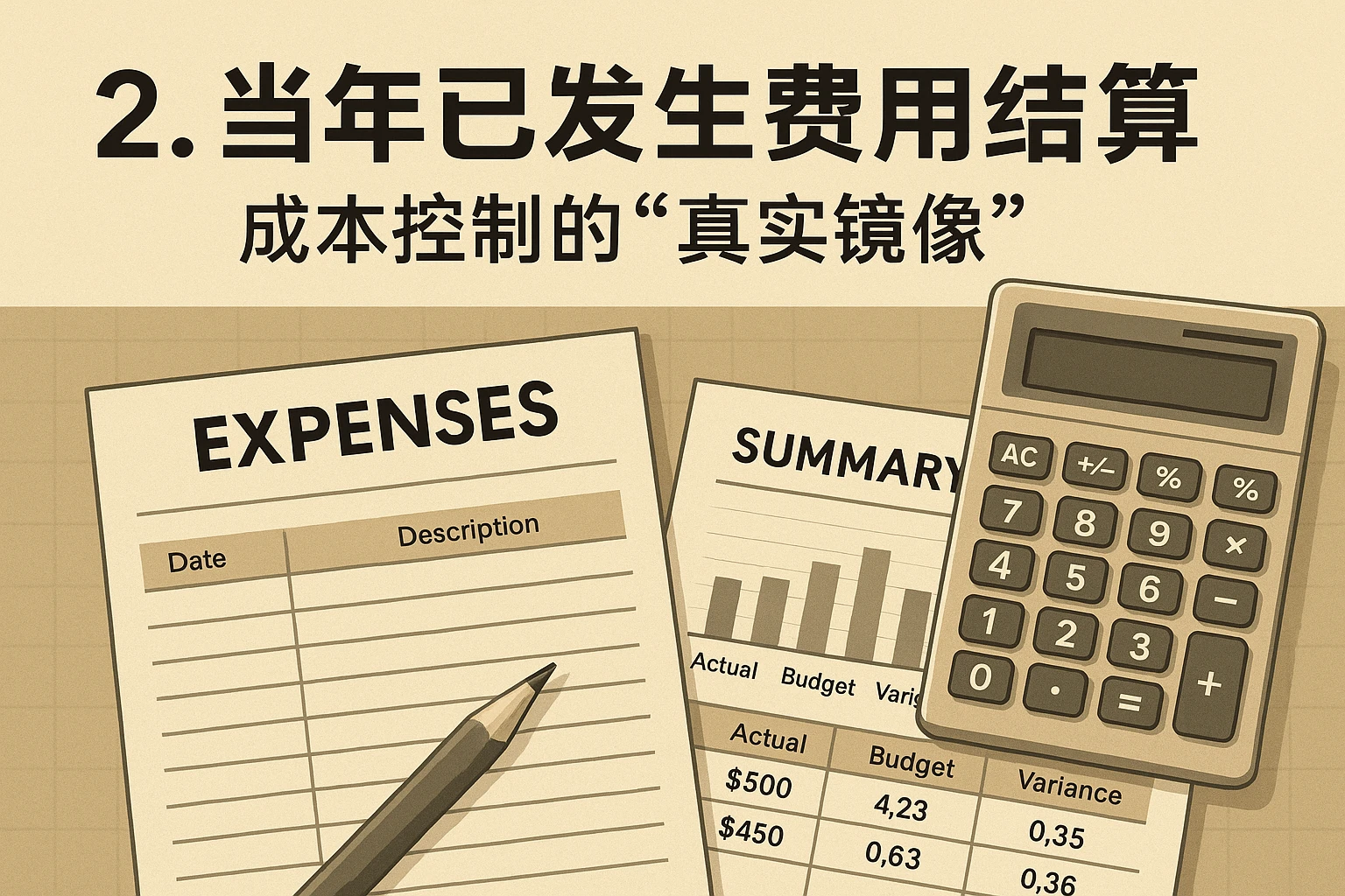 2. 当年已发生费用结算：成本控制的“真实镜像”