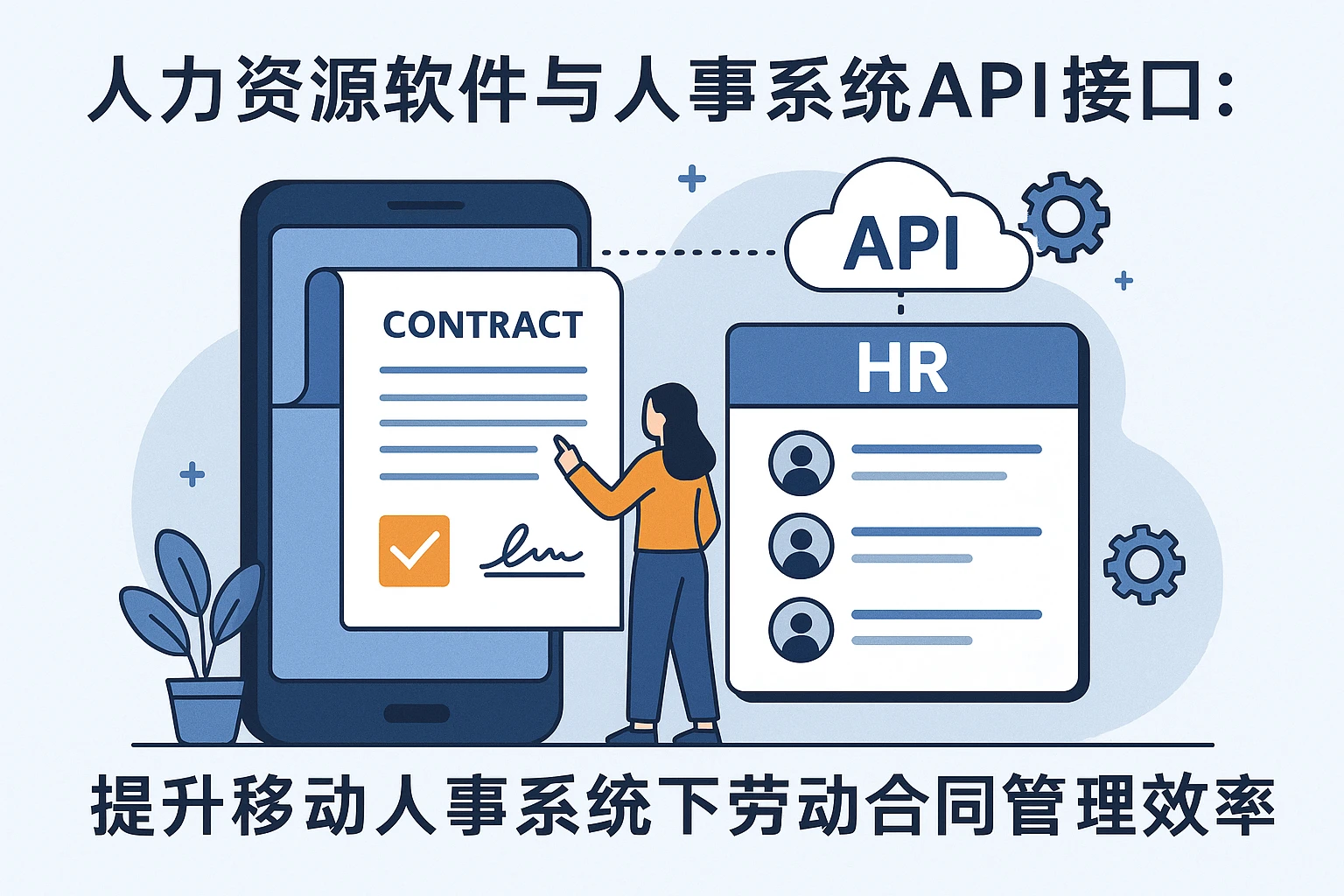 人力资源软件与人事系统API接口：提升移动人事系统下劳动合同管理效率