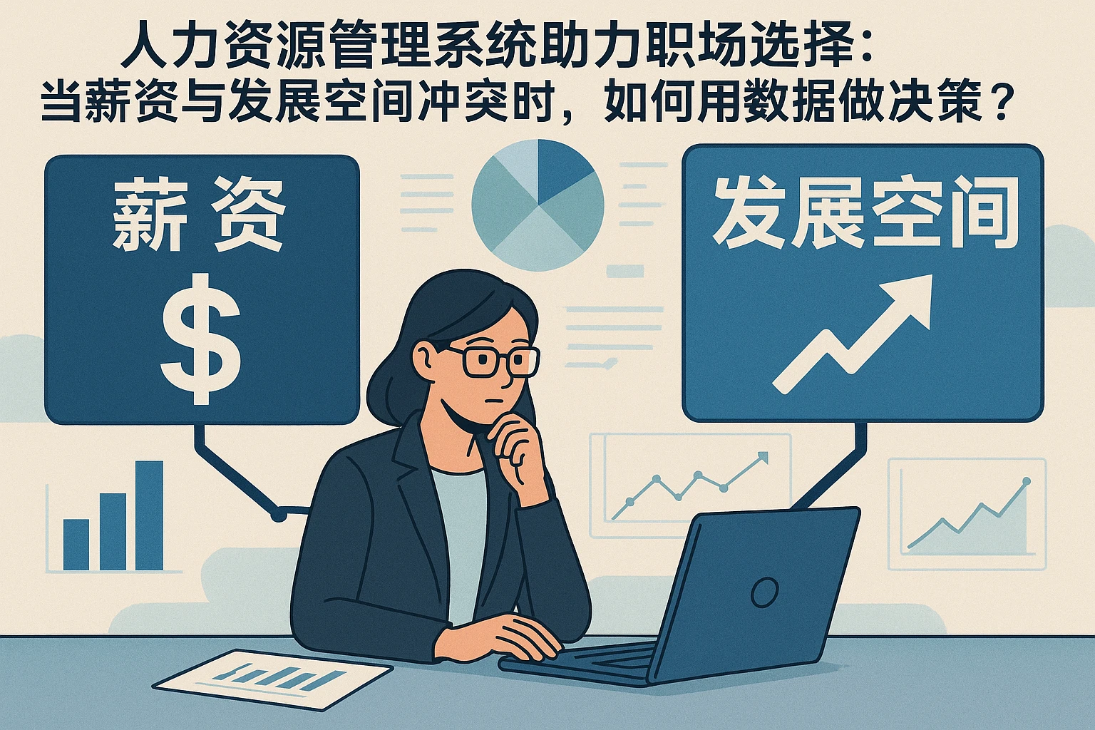 人力资源管理系统助力职场选择：当薪资与发展空间冲突时，如何用数据做决策？