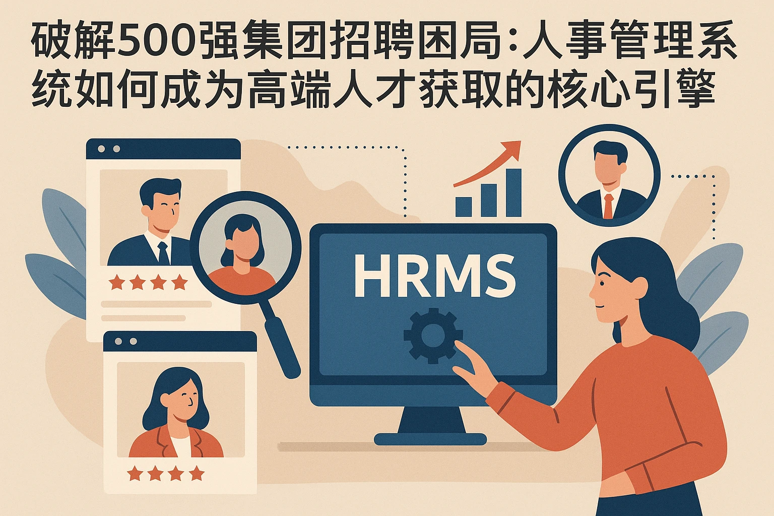 破解500强集团招聘困局：人事管理系统如何成为高端人才获取的核心引擎