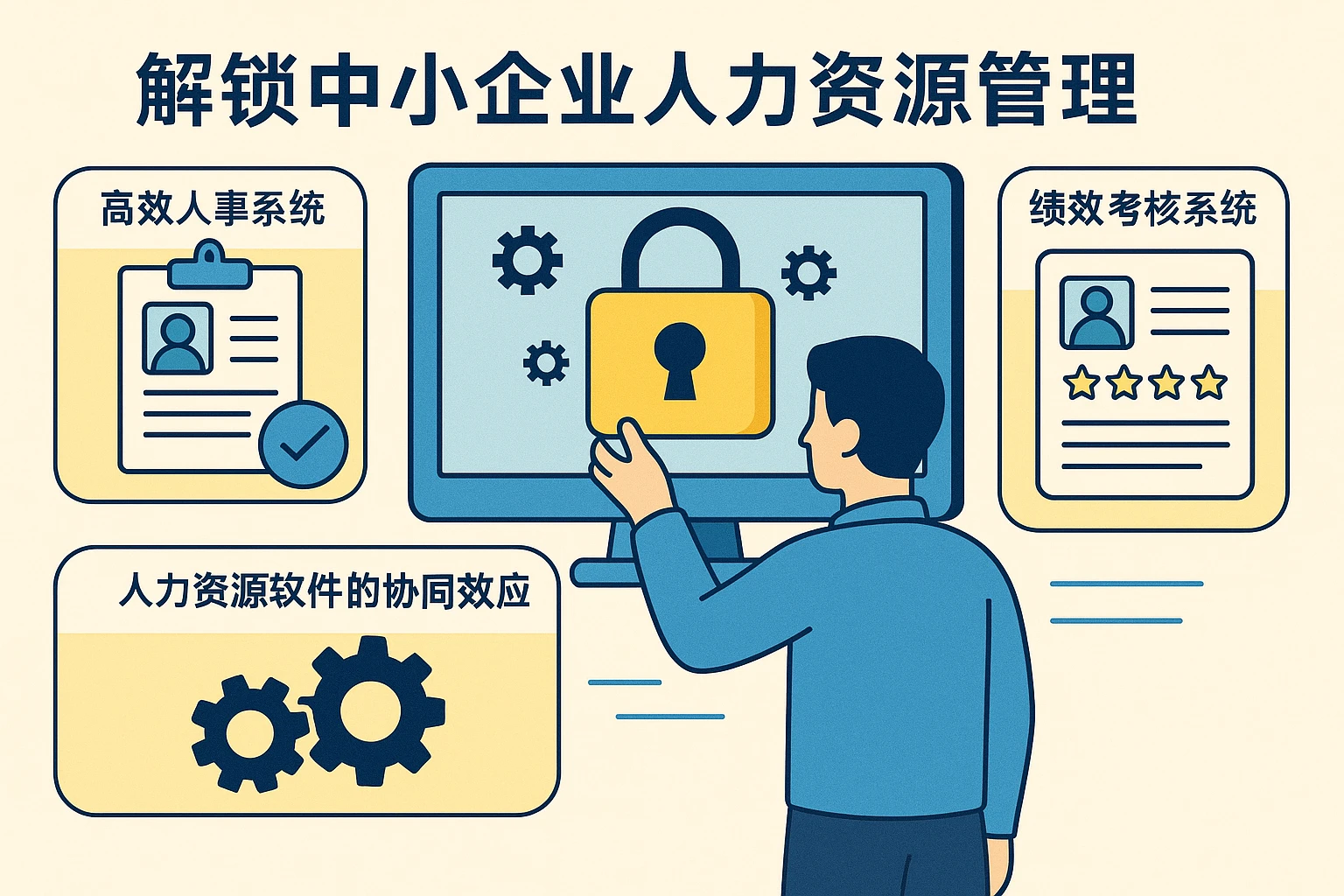解锁中小企业人力资源管理——高效人事系统、绩效考核系统与人力资源软件的协同效应