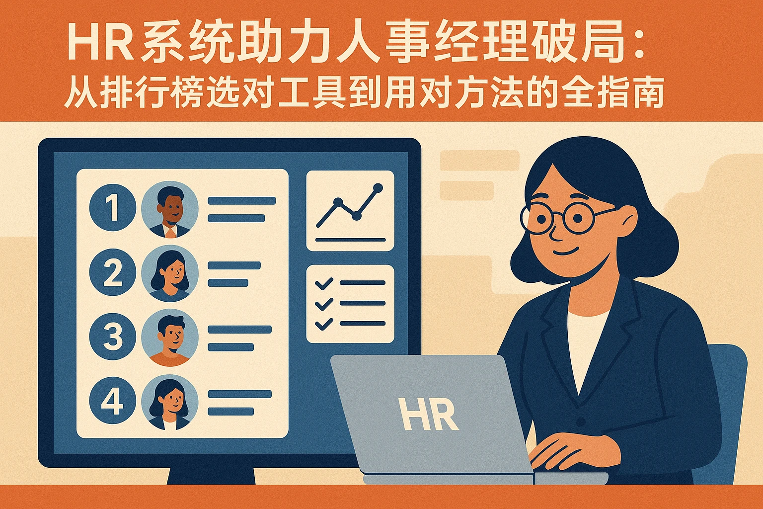 HR系统助力人事经理破局：从排行榜选对工具到用对方法的全指南
