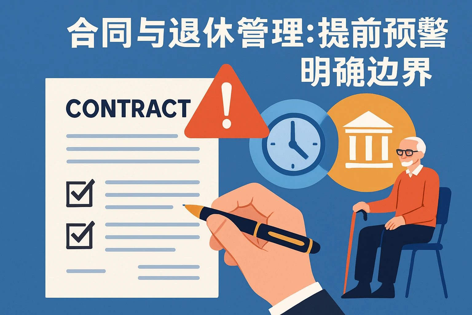 2. 合同与退休管理：提前预警，明确边界