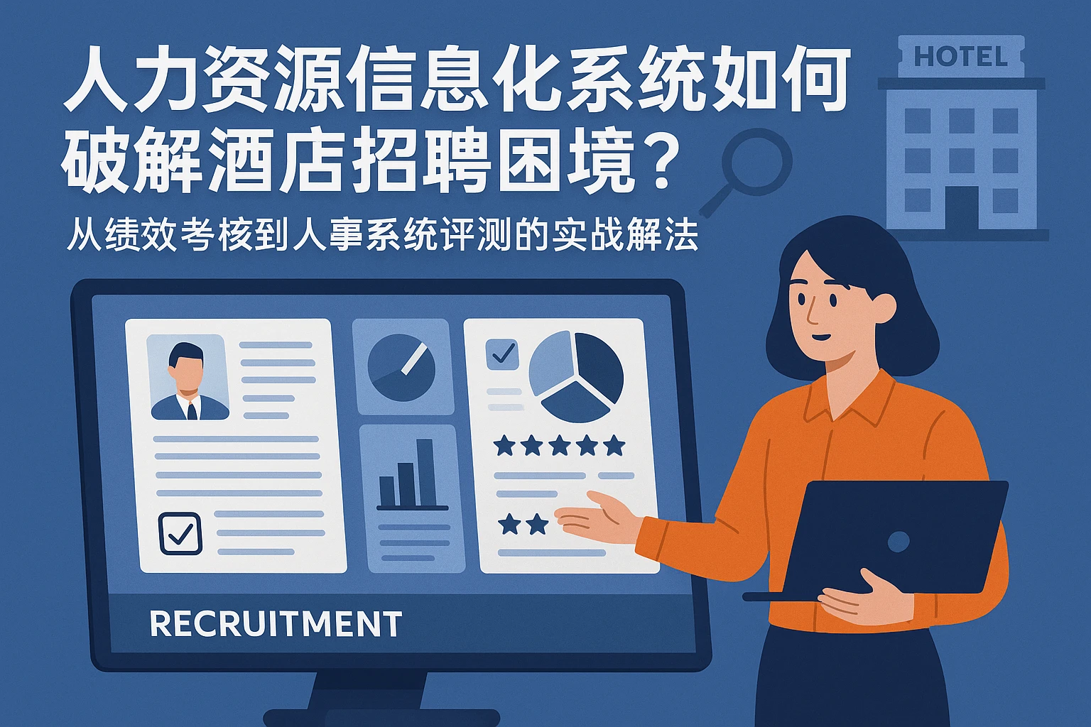 人力资源信息化系统如何破解酒店招聘困境？从绩效考核到人事系统评测的实战解法