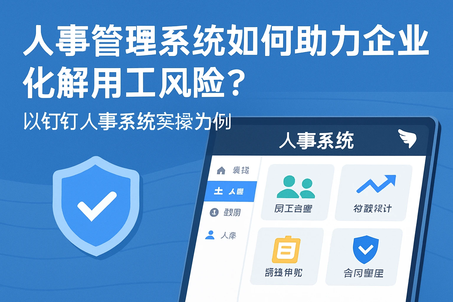 人事管理系统如何助力企业化解用工风险？以钉钉人事系统实操为例