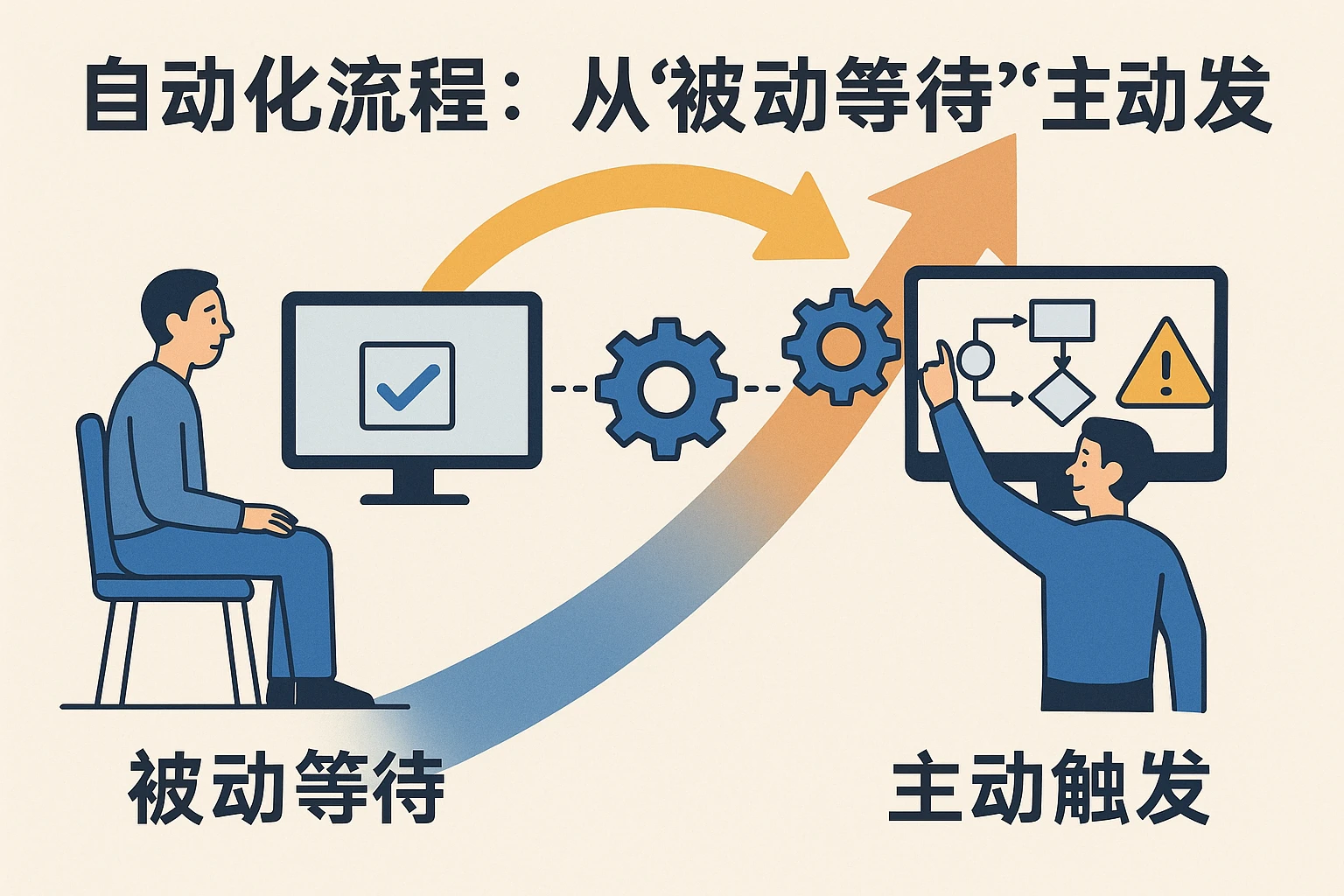 2. 自动化流程：从“被动等待”到“主动触发”