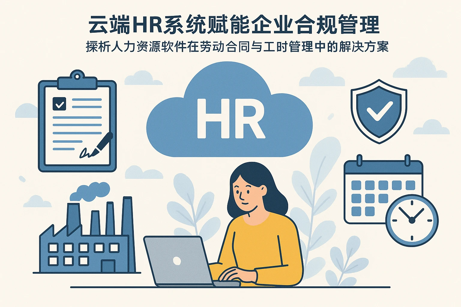 云端HR系统赋能企业合规管理——探析人力资源软件在劳动合同与工时管理中的解决方案