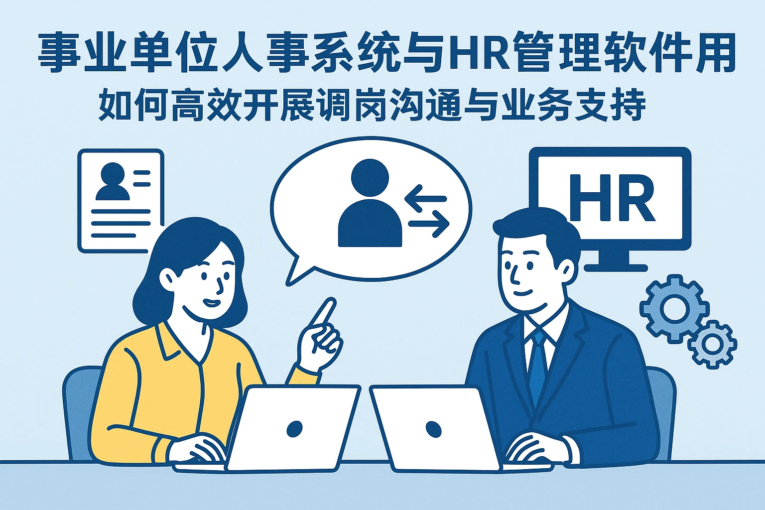 事业单位人事系统与HR管理软件应用：如何高效开展调岗沟通与业务支持