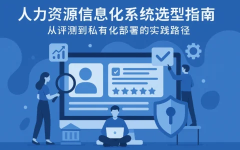 人力资源信息化系统选型指南：从评测到私有化部署的实践路径