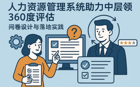 人力资源管理系统助力中层领导360度评估：问卷设计与落地实践