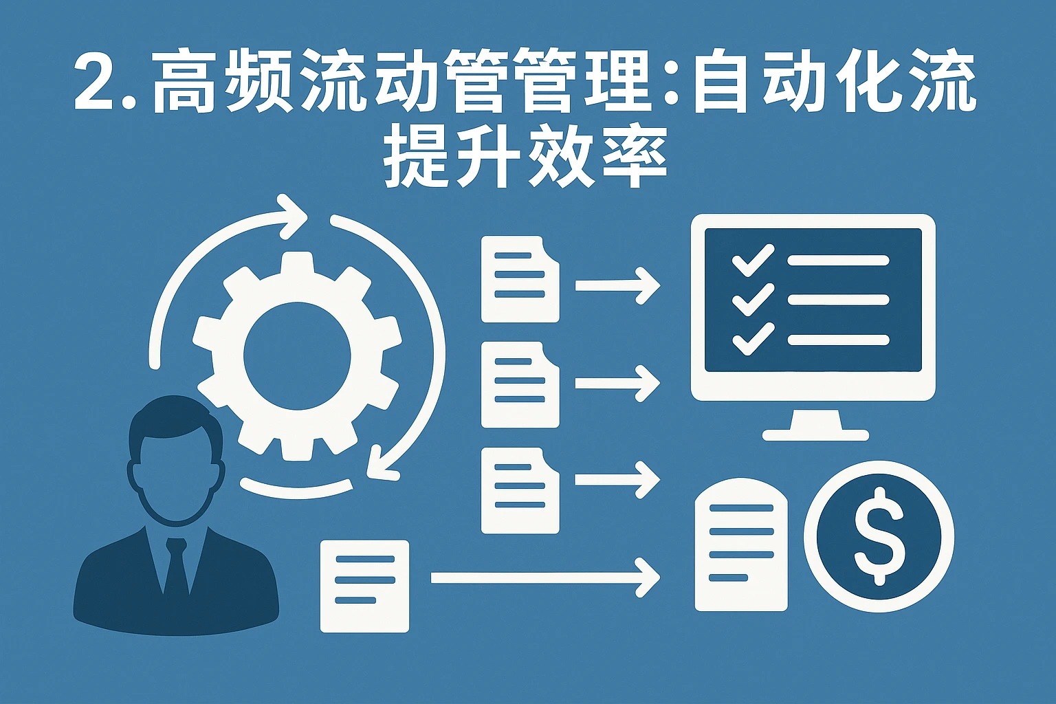 2. 高频流动管理：自动化流程提升效率