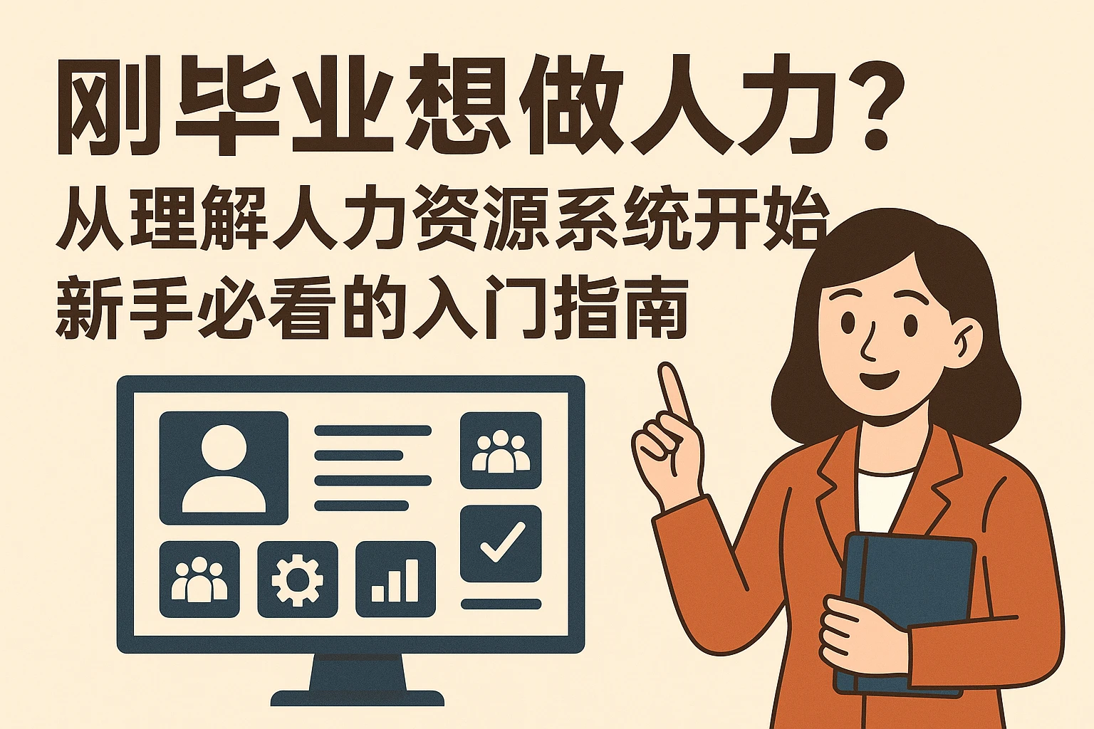 刚毕业想做人力？从理解人力资源系统开始，新手必看的入门指南