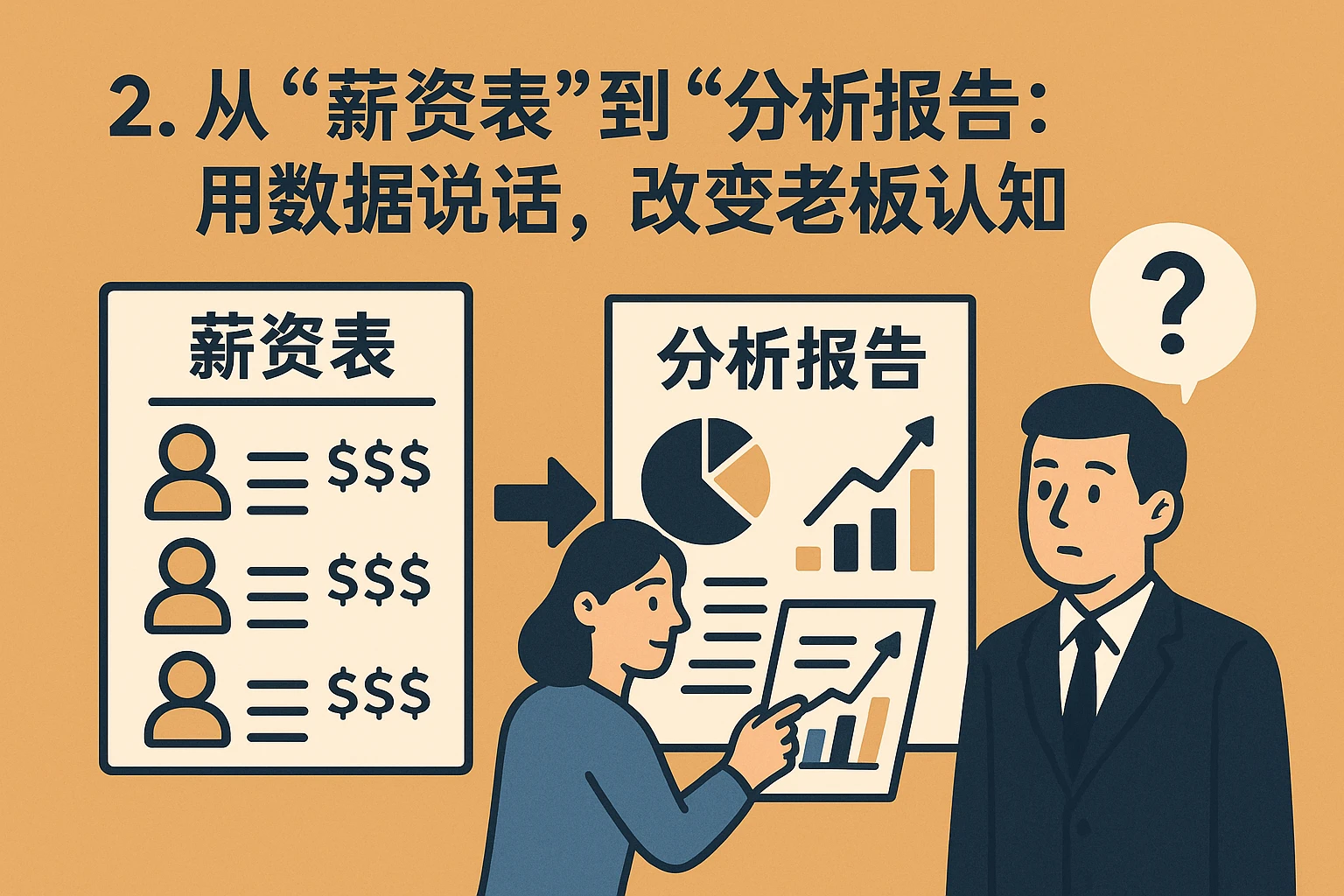 2. 从“薪资表”到“分析报告”：用数据说话，改变老板认知