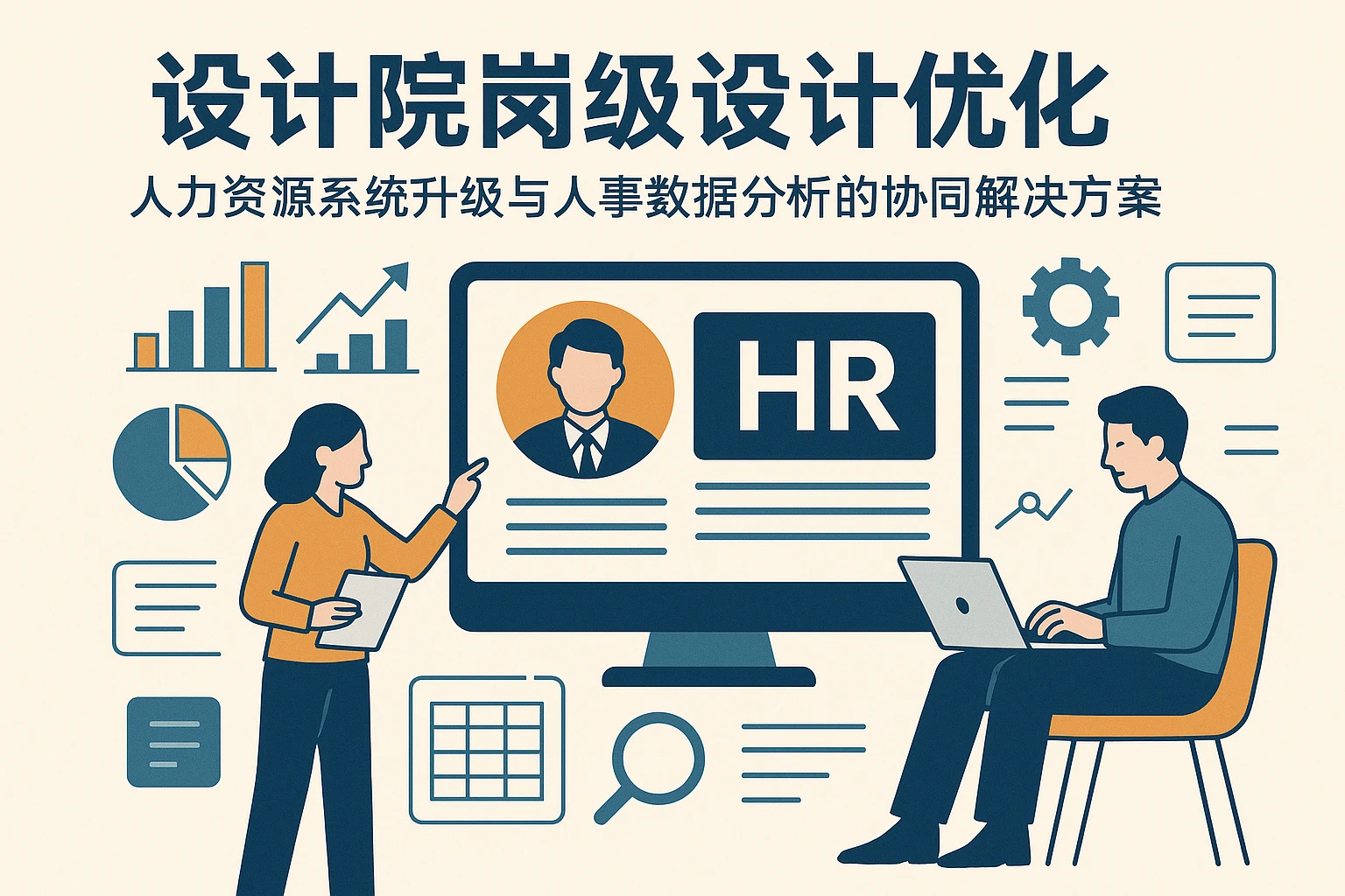 设计院岗级设计优化：人力资源系统升级与人事数据分析的协同解决方案
