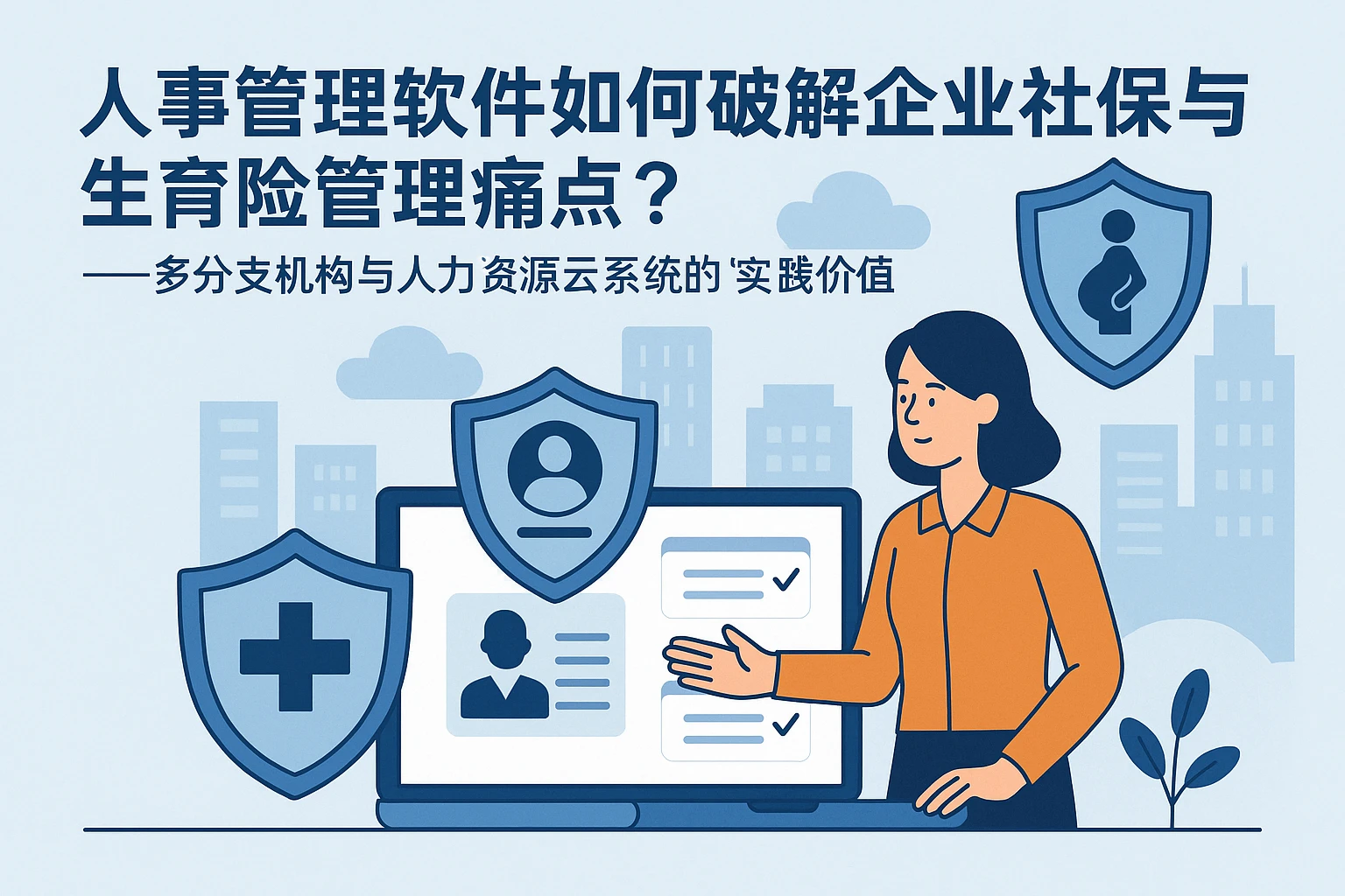 人事管理软件如何破解企业社保与生育险管理痛点？——多分支机构与人力资源云系统的实践价值