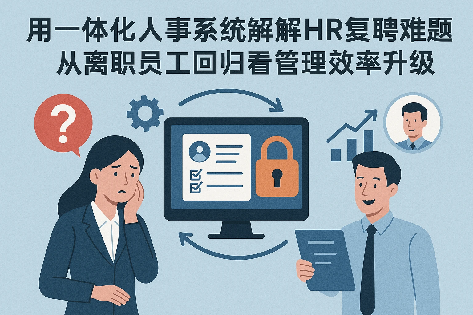 用一体化人事系统破解HR复聘难题：从离职员工回归看管理效率升级
