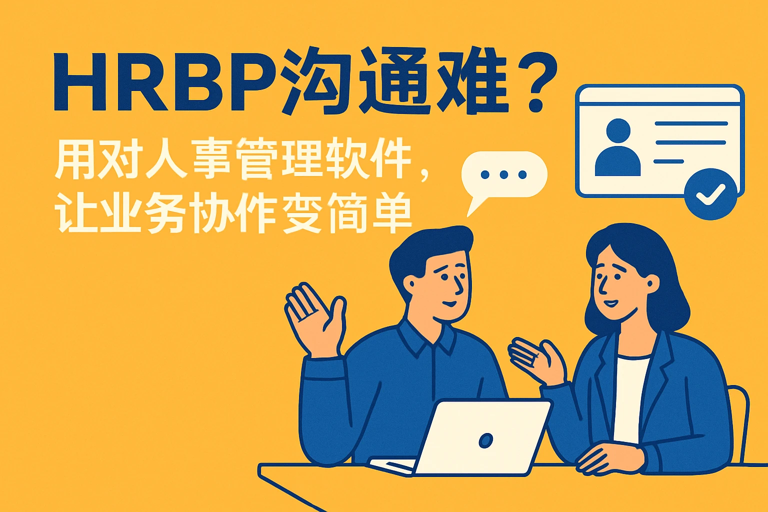 HRBP沟通难？用对人事管理软件，让业务协作变简单